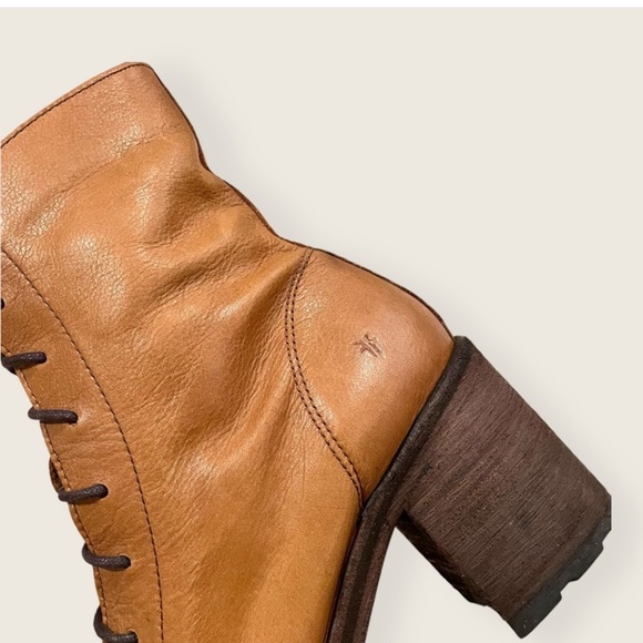 FRYE KAREN COMBAT BOOT 8.5 Women. Hardly worn high quality classic lace up boot - Picture 3 of 11